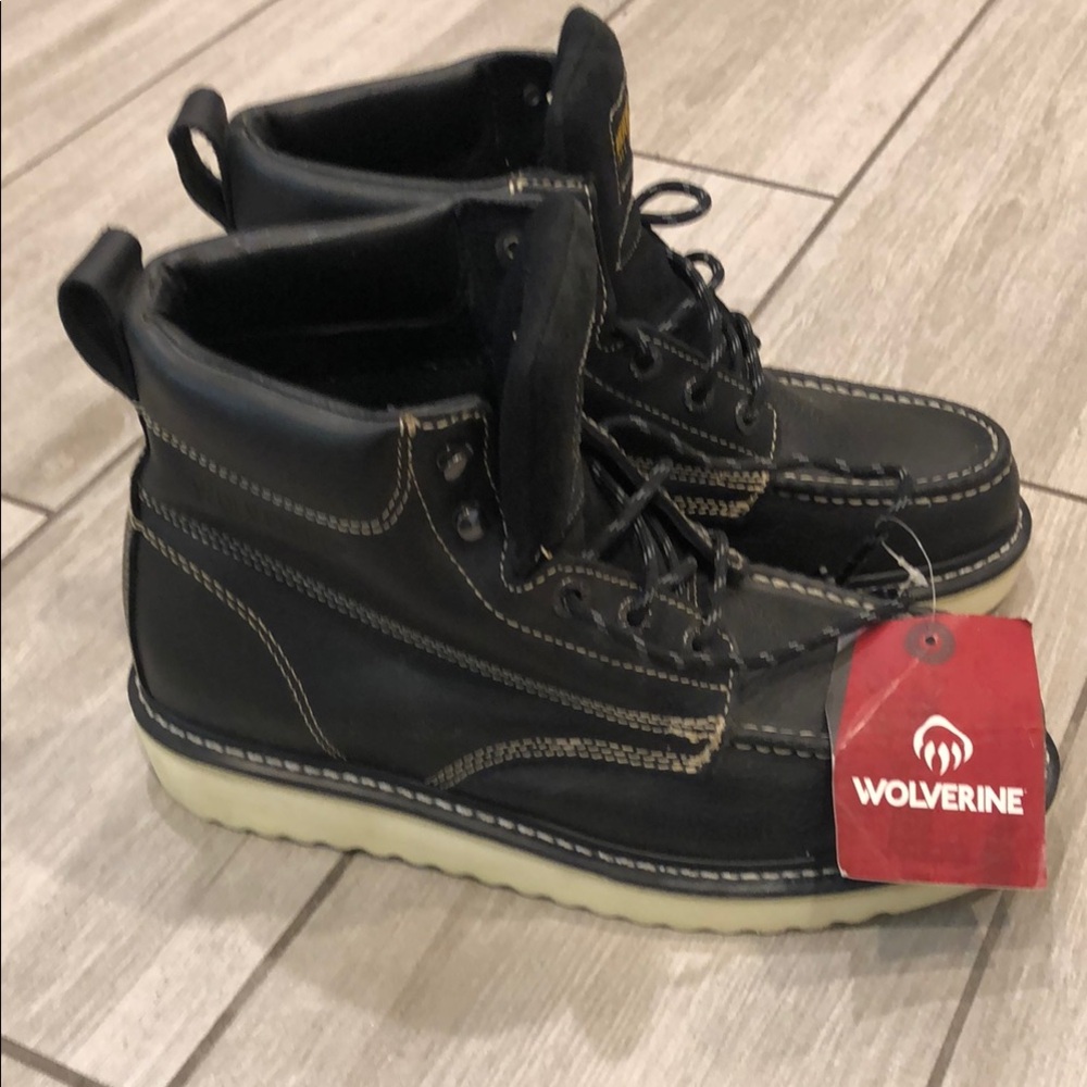 Wolverine Men's Black Boots